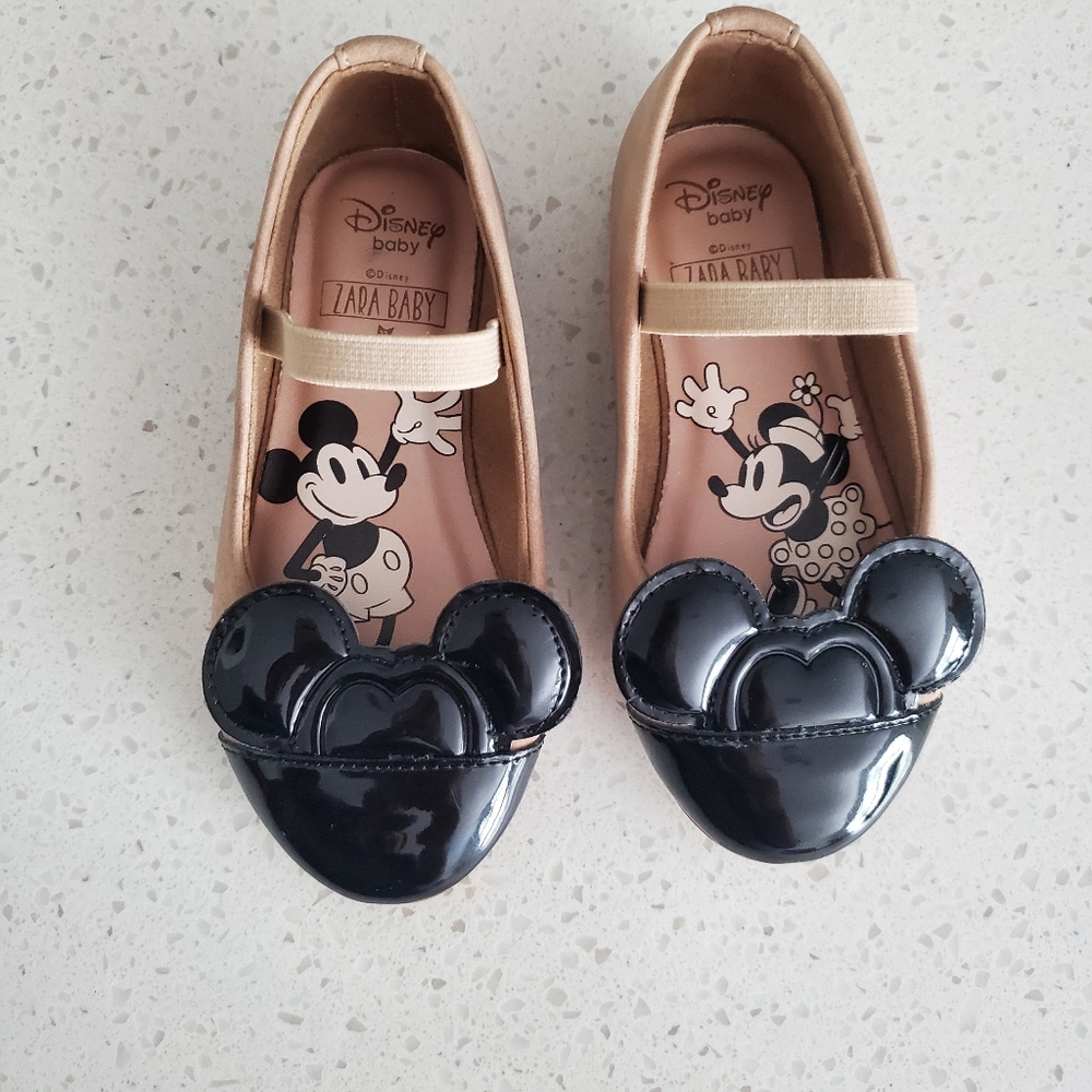 Zara Girls Mickey Shoes